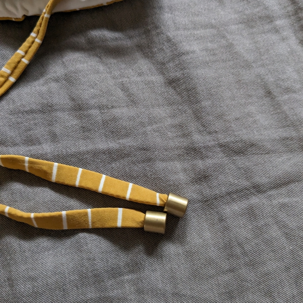 Vitamin A Gia California Bikini Set Dorada Stripe Yellow - Picture 3 of 4